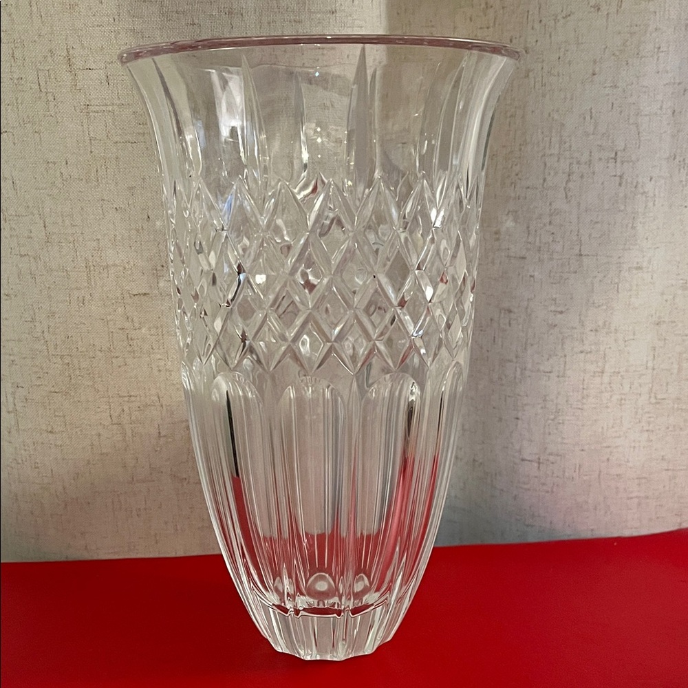 Marquis by Waterford SHELTON Crystal 10" Bouquet Vase Made in Germany